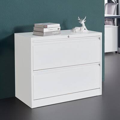 White 2-Drawer Lateral Filing Cabinet Z199884