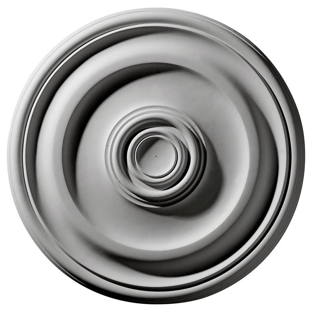 Hand-Painted Rubbed Bronze Ceiling Medallion U717877
