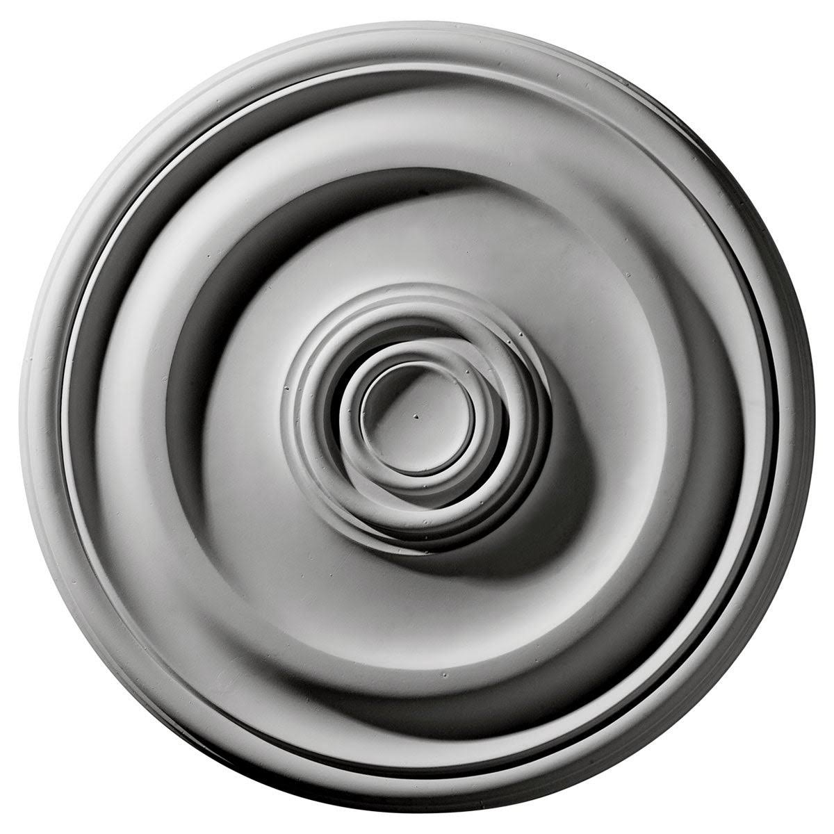 Hand-Painted Rubbed Bronze Ceiling Medallion U717877