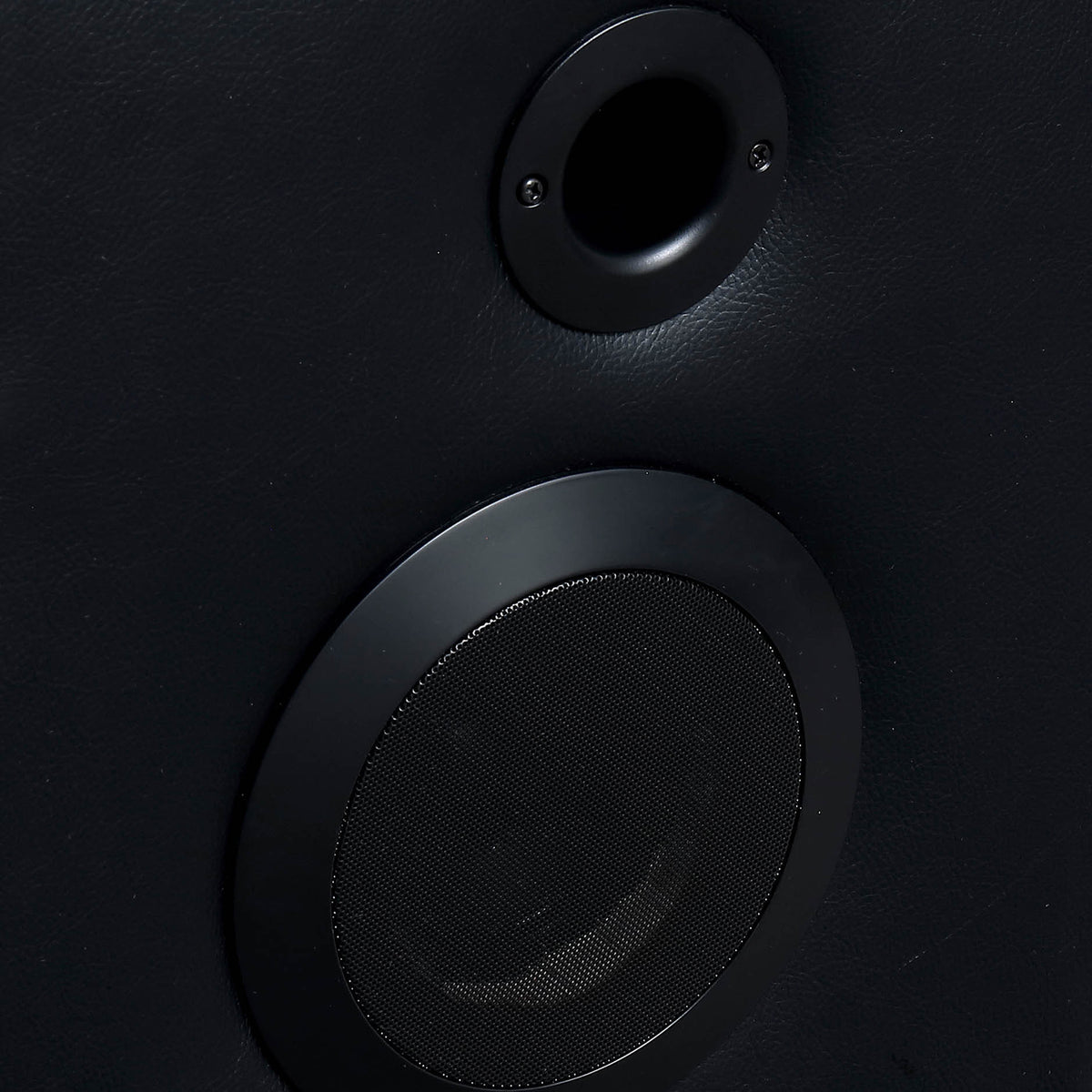 2-Piece Power Recliner Sofa and Loveseat Set in Black Faux Leather X913584