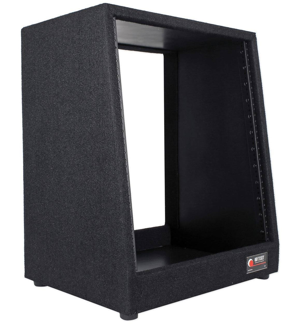Black Angled Open Back Studio Rack V413518