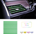 Pink Car Air Vent Decoration Trim Strips, Pack of 10 Q6854
