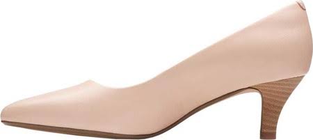 Leather Pumps, Size 7 Medium, Nude A649