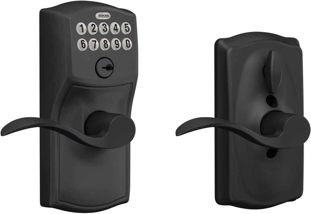 Brushed Chrome Keypad Entry with Auto-Lock Z57893