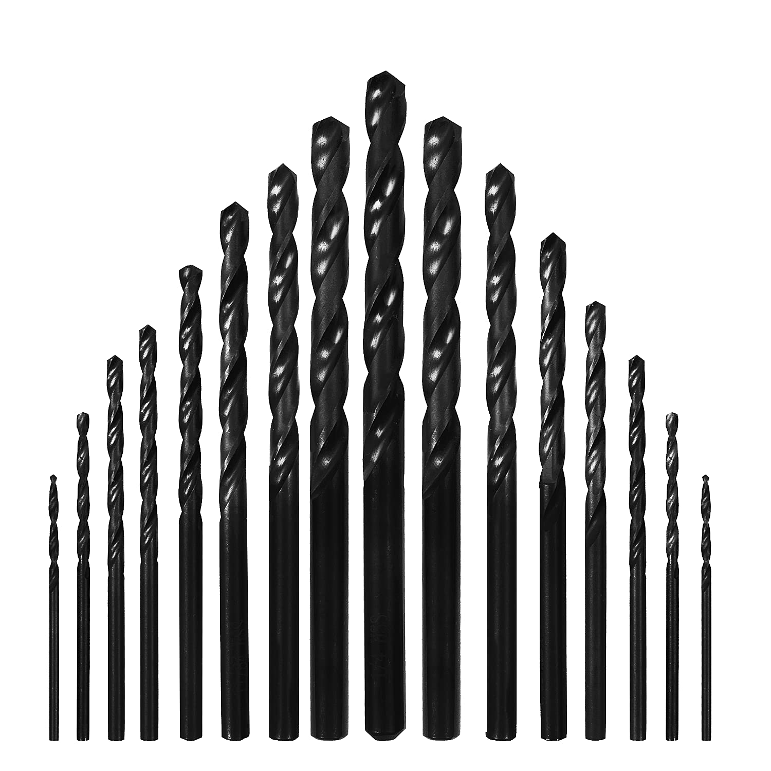 31 Pcs M35 High Speed Steel Cobalt Drill Bit Set U43872