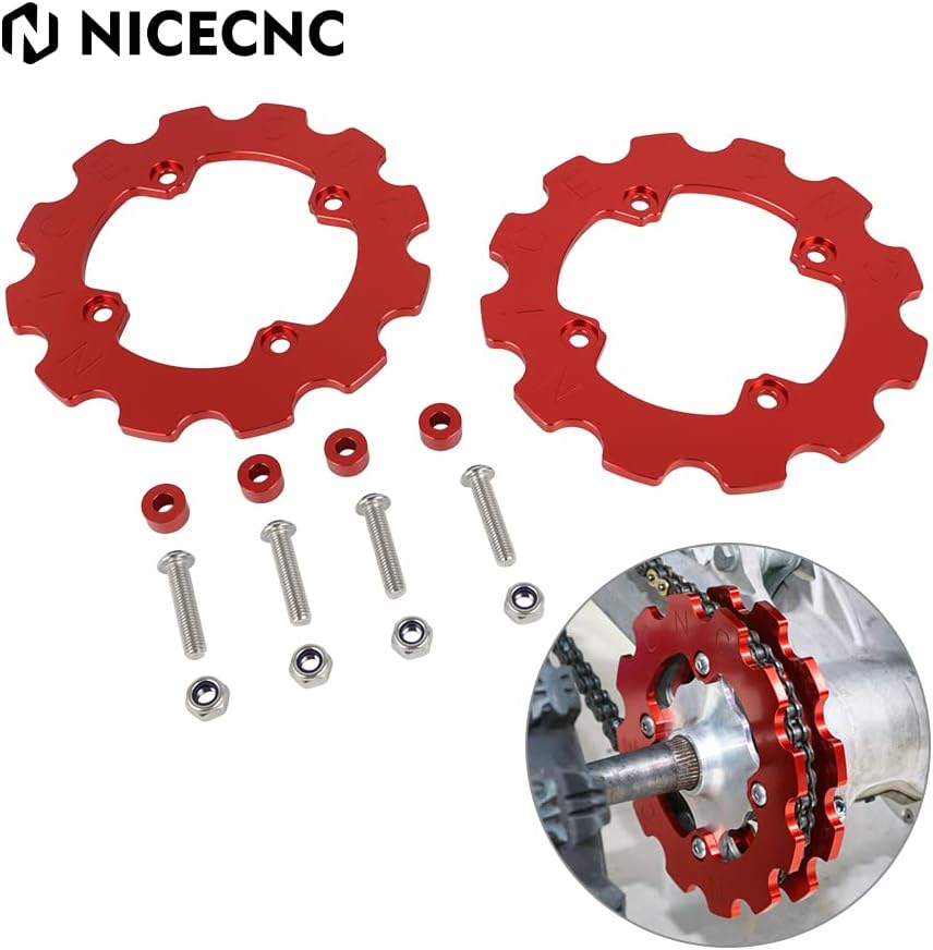 Blue Dual Sprocket Chain Guard Protector B431609