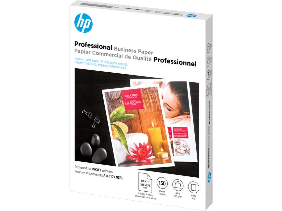 Matte Inkjet Paper 180gsm 150 Sheets Letter 8.5 x 11 in Y540059