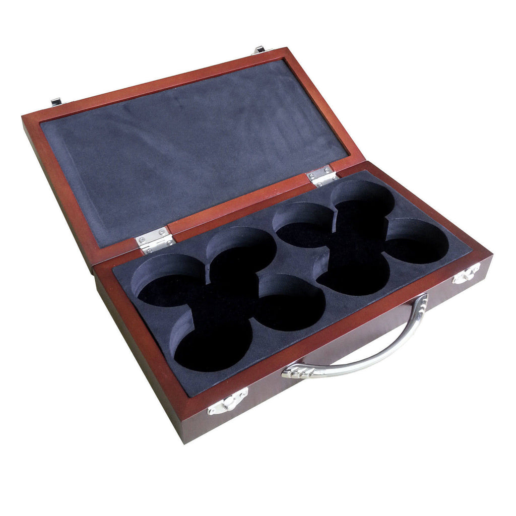 Set of 8 Shuffleboard Pucks with Case T624121