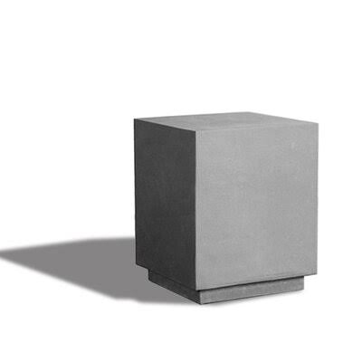 Light Gray Concrete Side Table Q20402