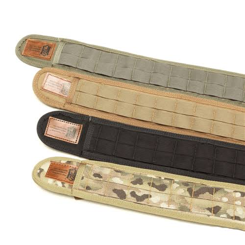 Slim Grip Padded Belt Slotted Black / Small G6073