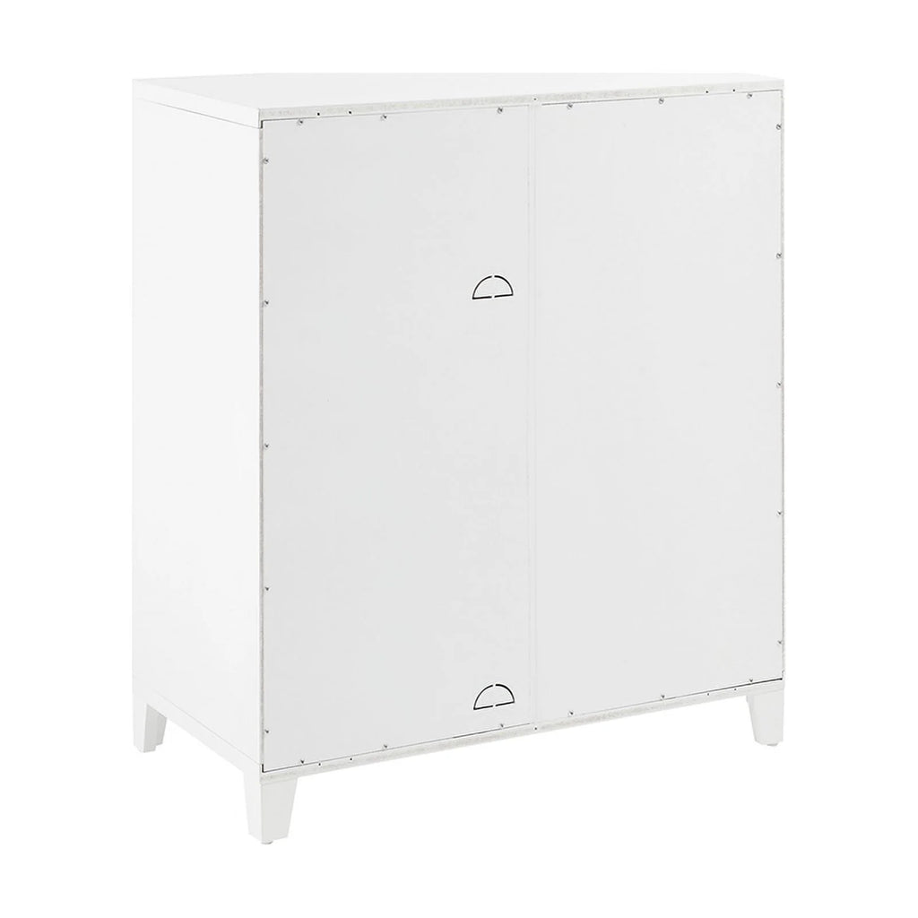 White Stackable Wood Kitchen Pantry Storage Cabinet T616