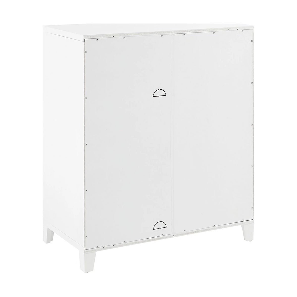 White Stackable Wood Kitchen Pantry Storage Cabinet T616