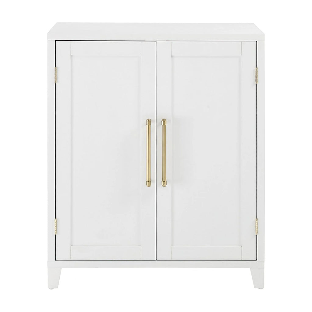 White Stackable Wood Kitchen Pantry Storage Cabinet T616