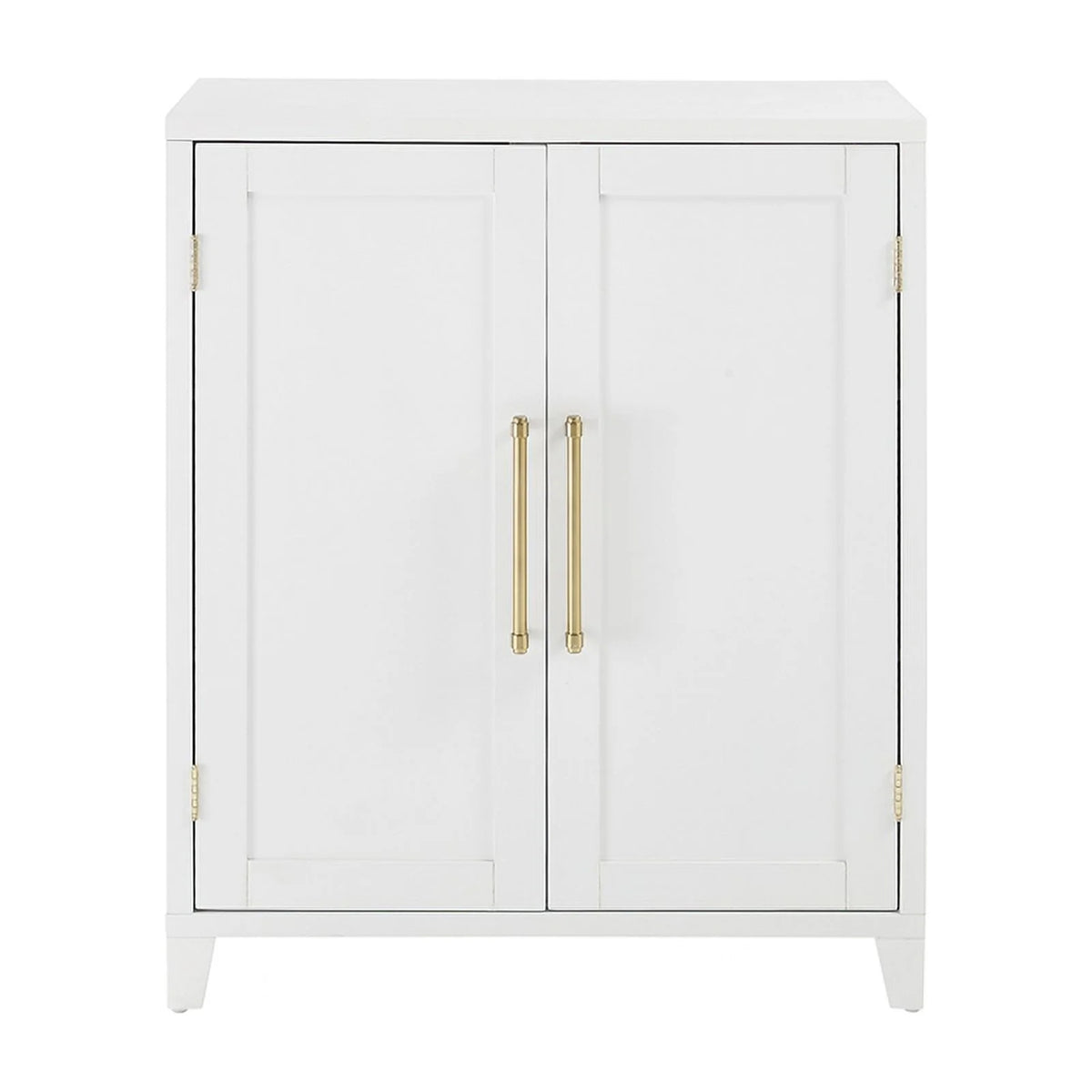 White Stackable Wood Kitchen Pantry Storage Cabinet T616