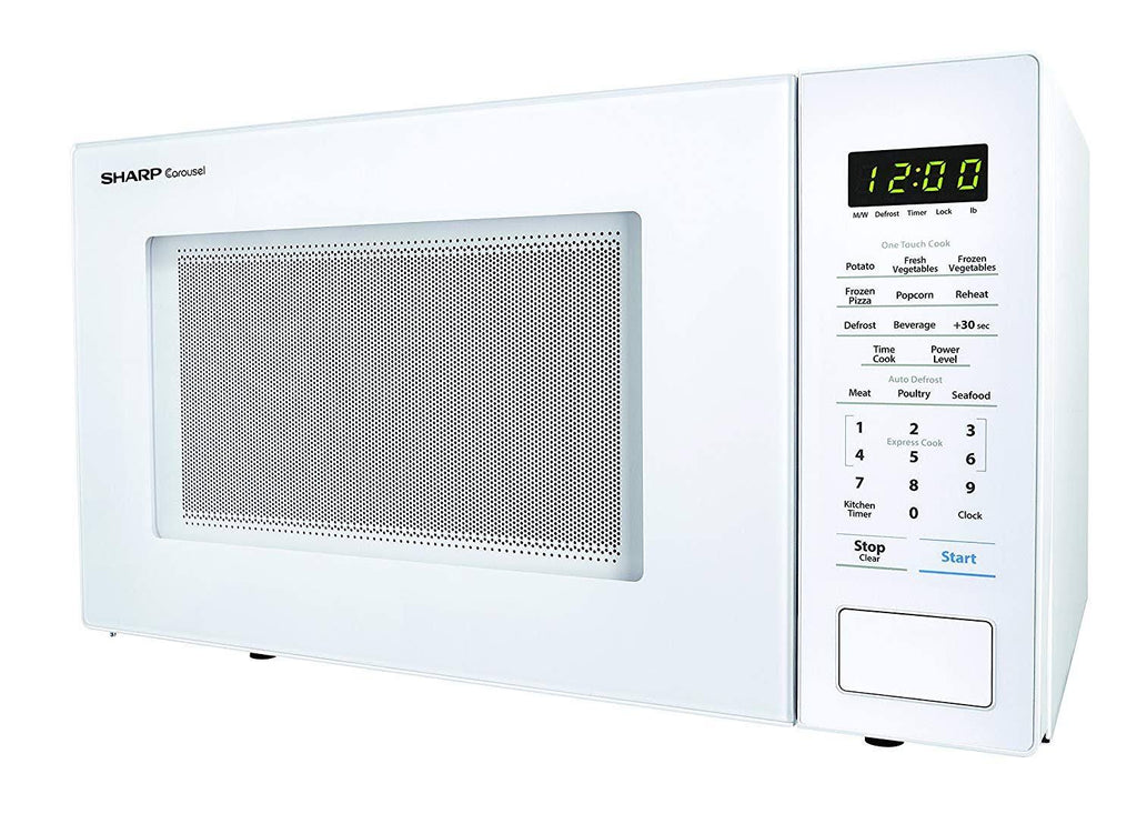 White Countertop Microwave Oven Z221