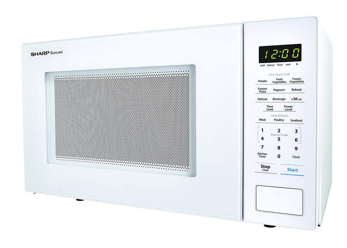 White Countertop Microwave Oven Z221