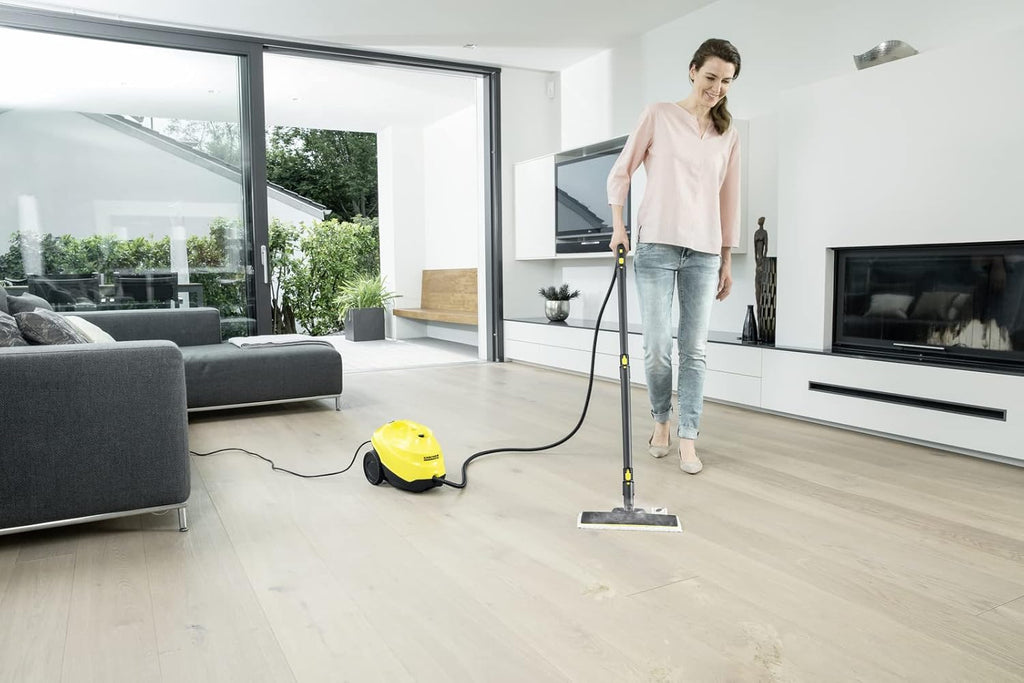 Portable Multi-Purpose Steam Cleaner with Hand & Floor Attachments V645