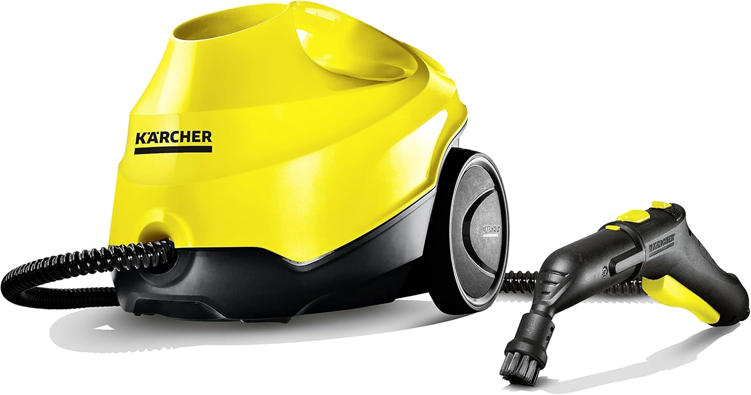 Portable Multi-Purpose Steam Cleaner with Hand & Floor Attachments V645