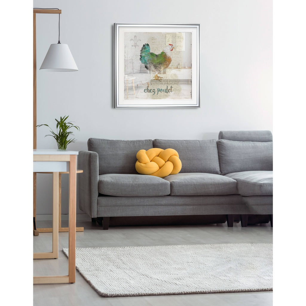 Teal Tree Framed Giclee Print 32 x 32 G873378