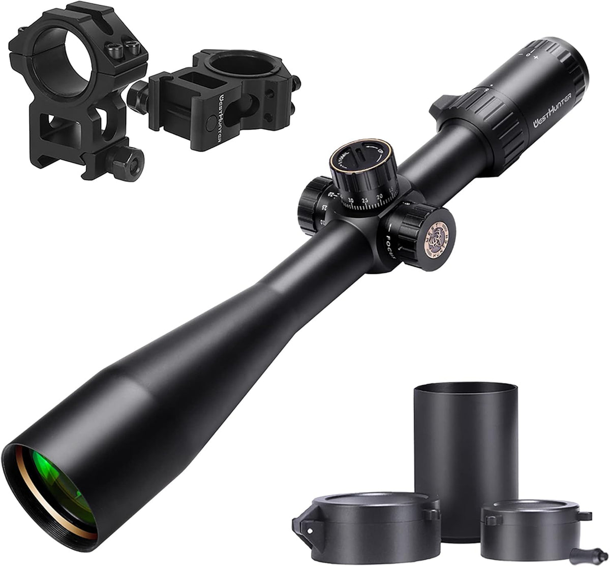 HD 6-24X50 FFP Scope, 30mm Tube First Focal Plane C1083