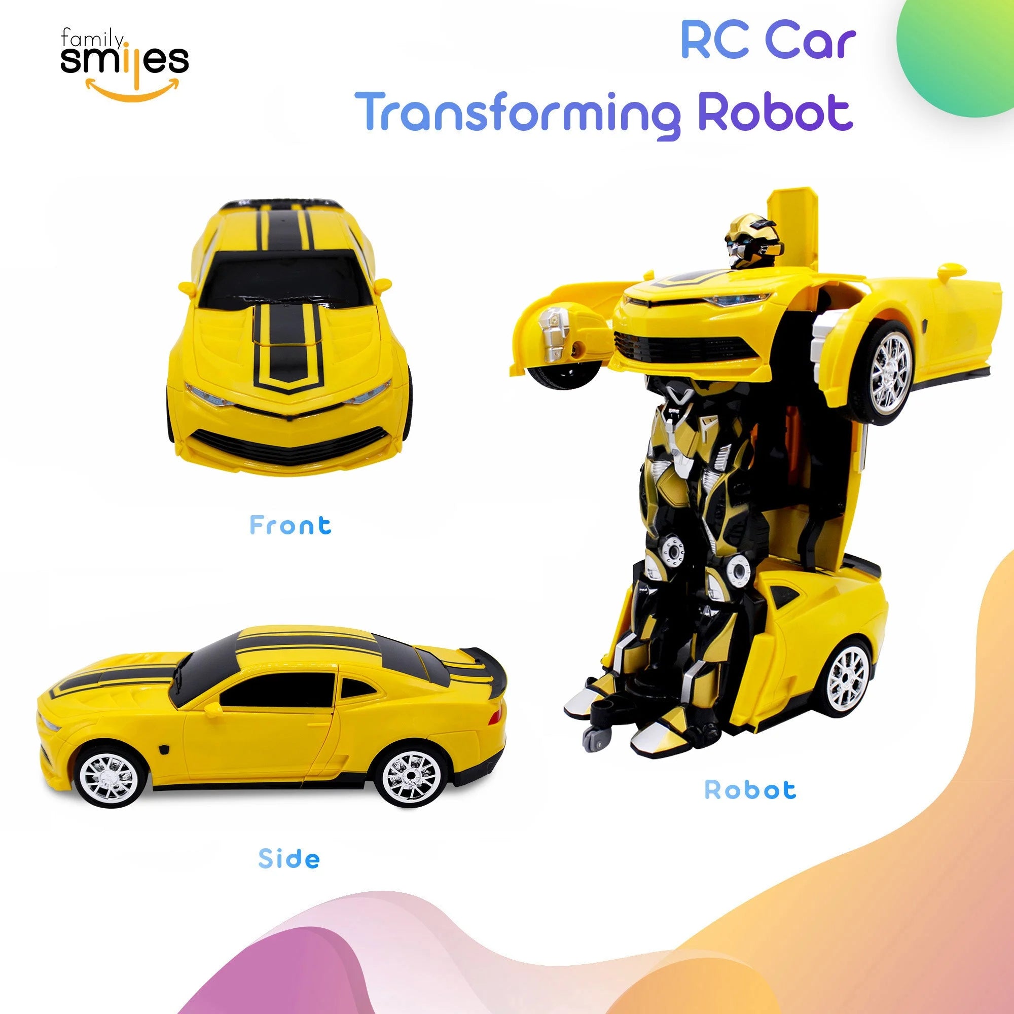 Remote Control Transforming Toy Car Robot X717