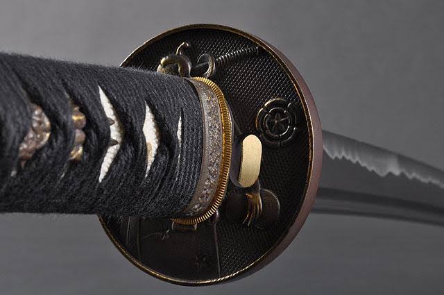 Black Wooden Scabbard Samurai Katana Sword Y602