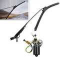 12V Electric Wiper Motor Kit with Automatic Return Function Pack of 2 C82705