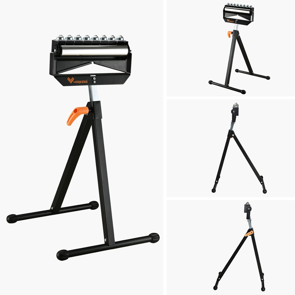 Roller Support Stand, Adjustable Height, Pack of 2 S5484