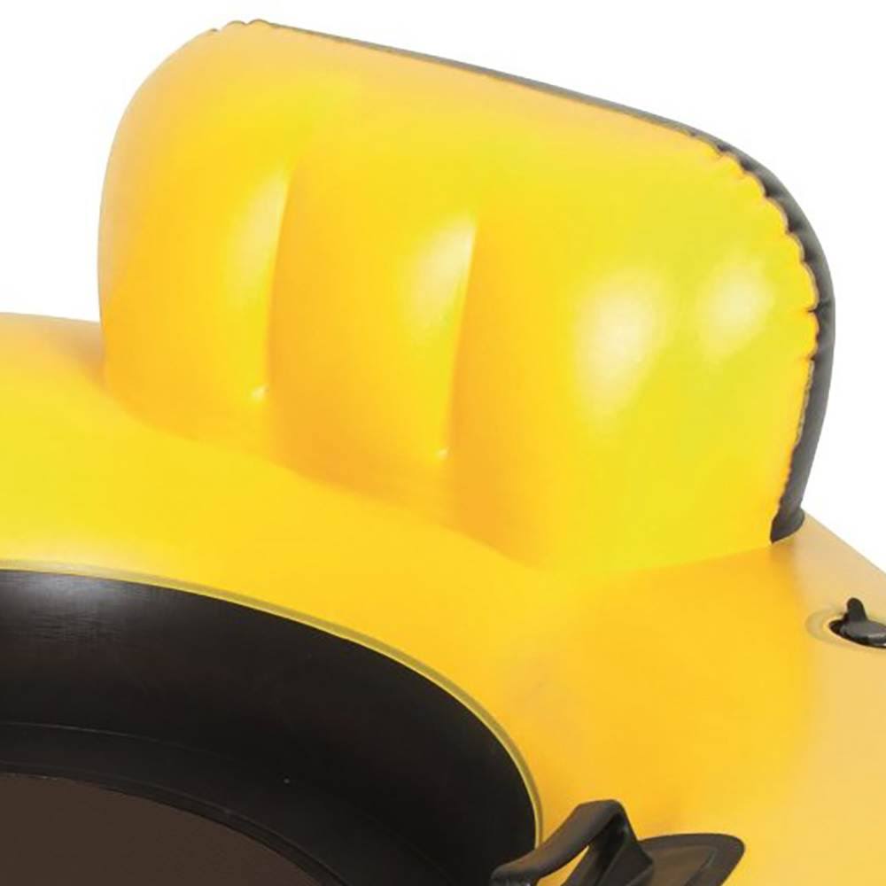 12 Pack Inflatable Raft Tube with Handles and Cup Holders Q723176
