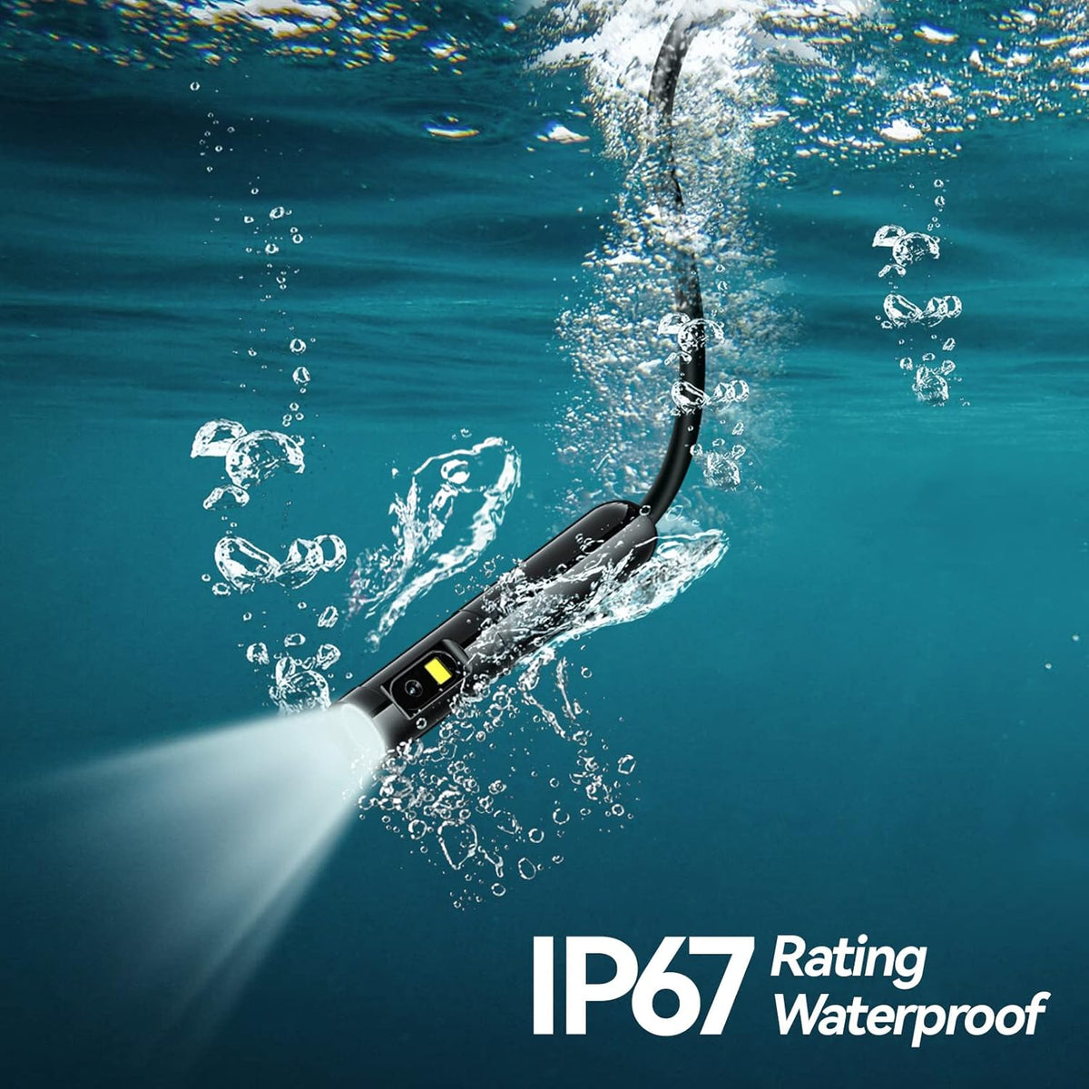 16.5ft Waterproof Borescope Inspection Camera P684