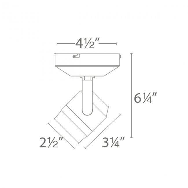 Black LED Monopoint I4195