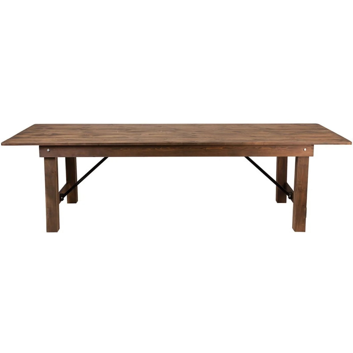 Antique Rustic Solid Pine Folding Farm Table M300