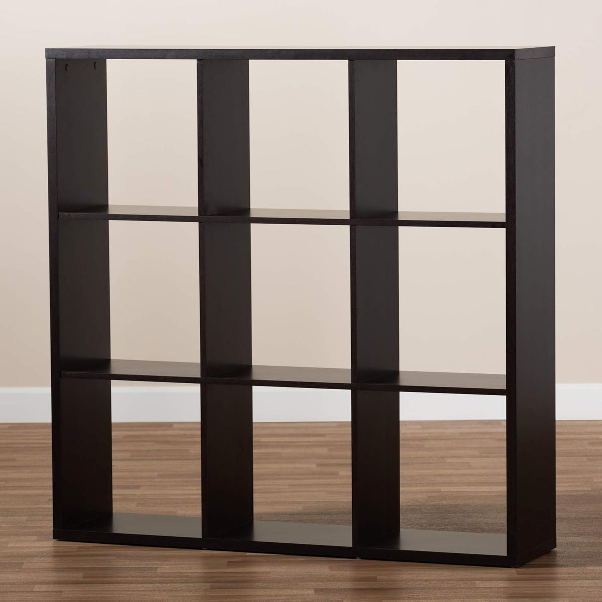 Dark Brown Shelving and Cabinets F1759