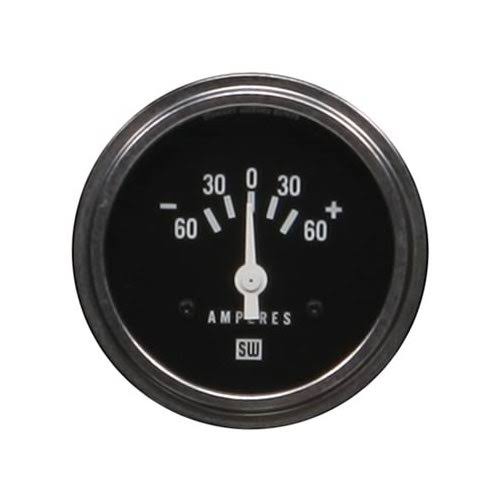 2-5/8 inch 60-0-60 Amps Electrical Ammeter U71405