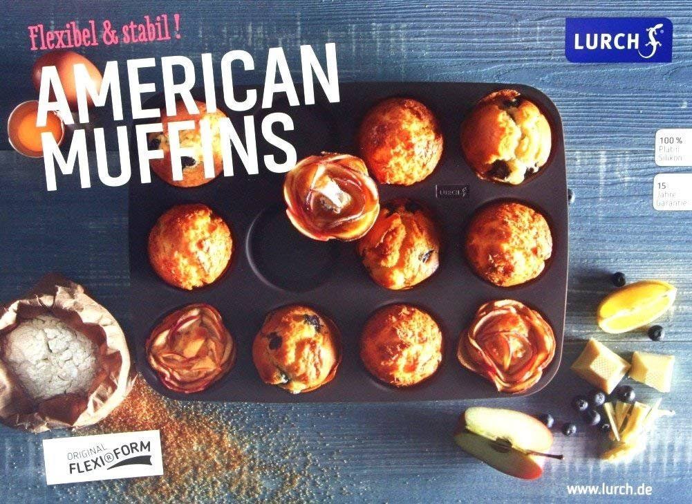 Brown 12 Mold Muffin Tray U6872