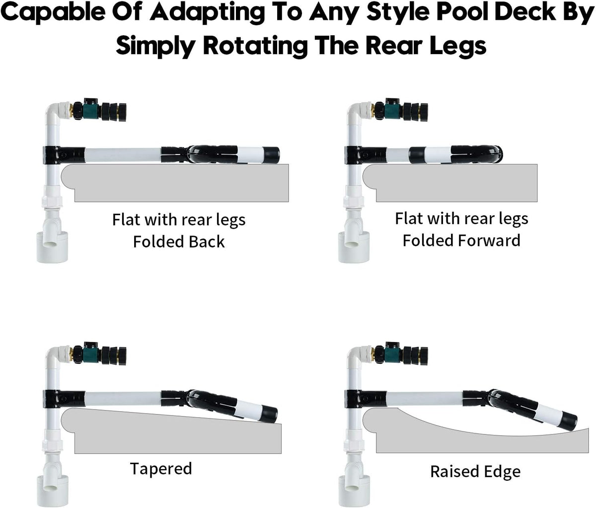 Pool Water Leveler with 3/4'' Hose Connector, Pack of 2 Q89510