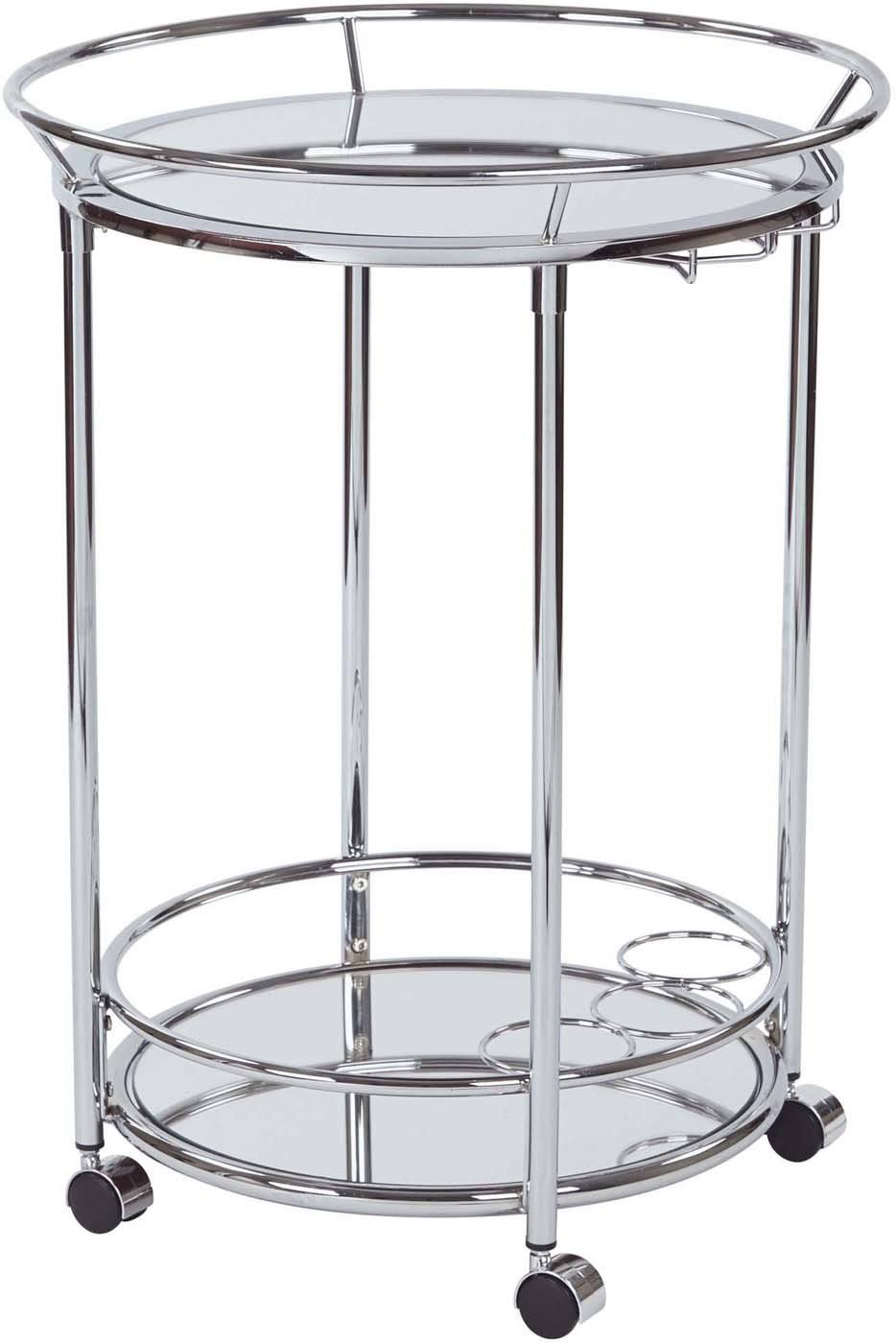 Chrome Serving Cart C5681