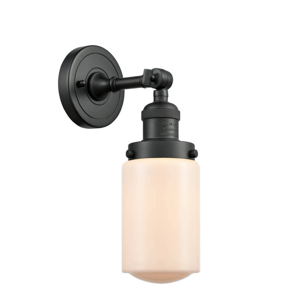 Matte Black 1 Light Sconce Z983