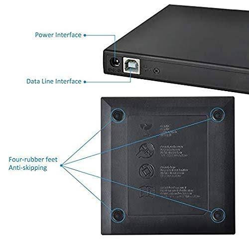 BLU-RAY Player External USB DVD RW Laptop Burner Drive X254