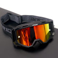 Orange Mirror Lenses Motocross Mx Goggles with Clear Lenses L704043