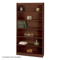 Mahogany 6-Shelf Veneer Bookcase E83340