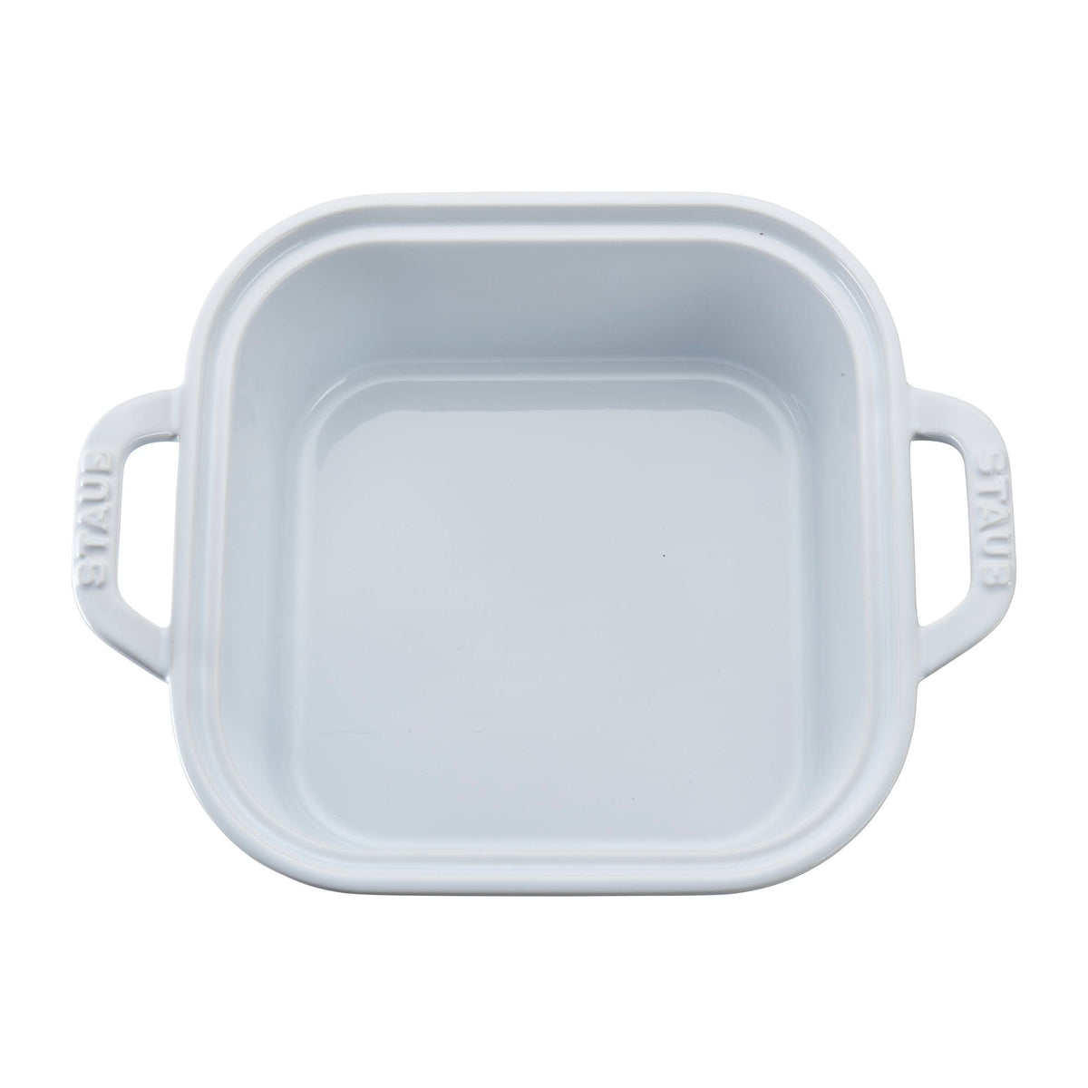 White Square Covered Baking Dish C934