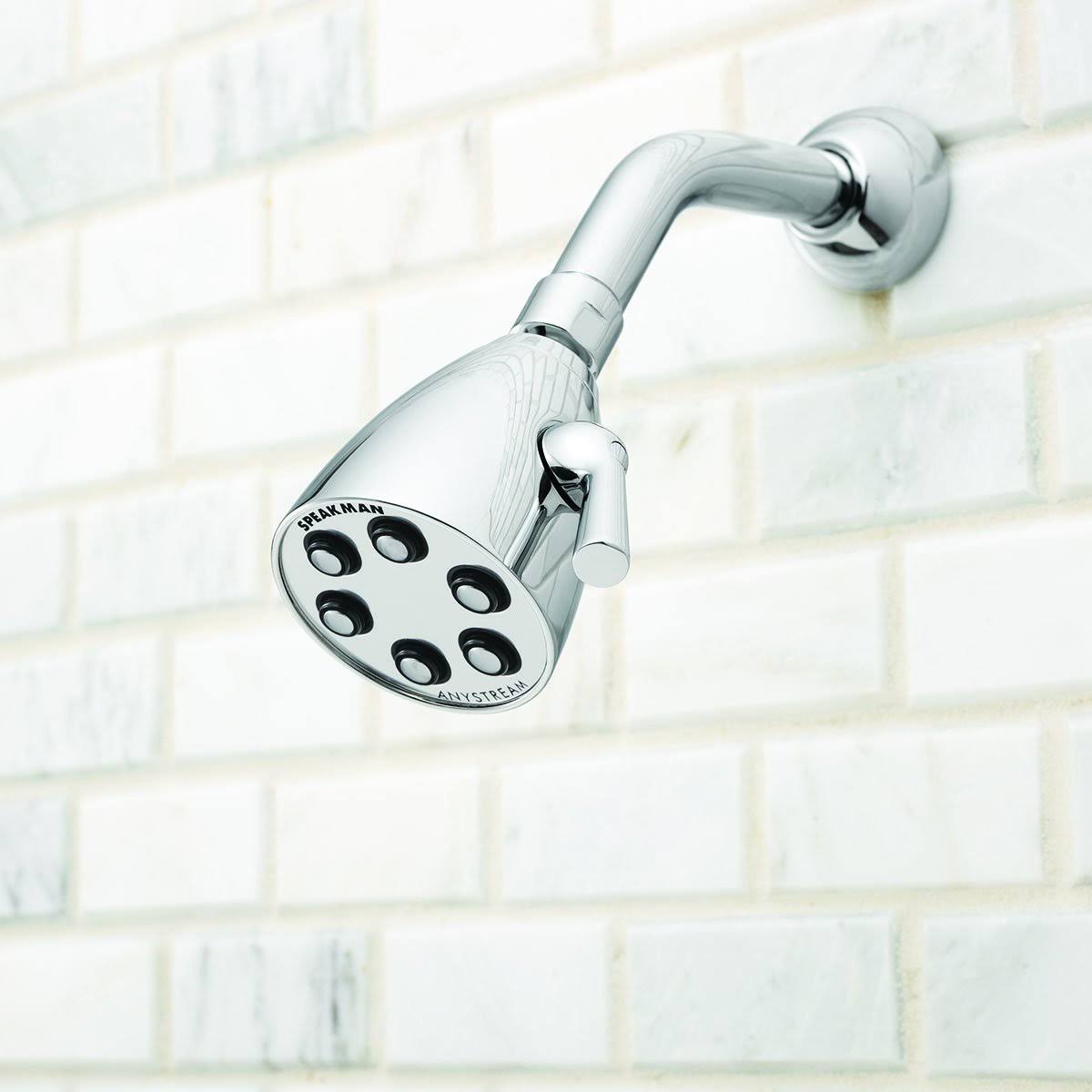 Polished Chrome Adjustable Shower Head S823360