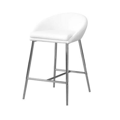 White Bar Stool Z873