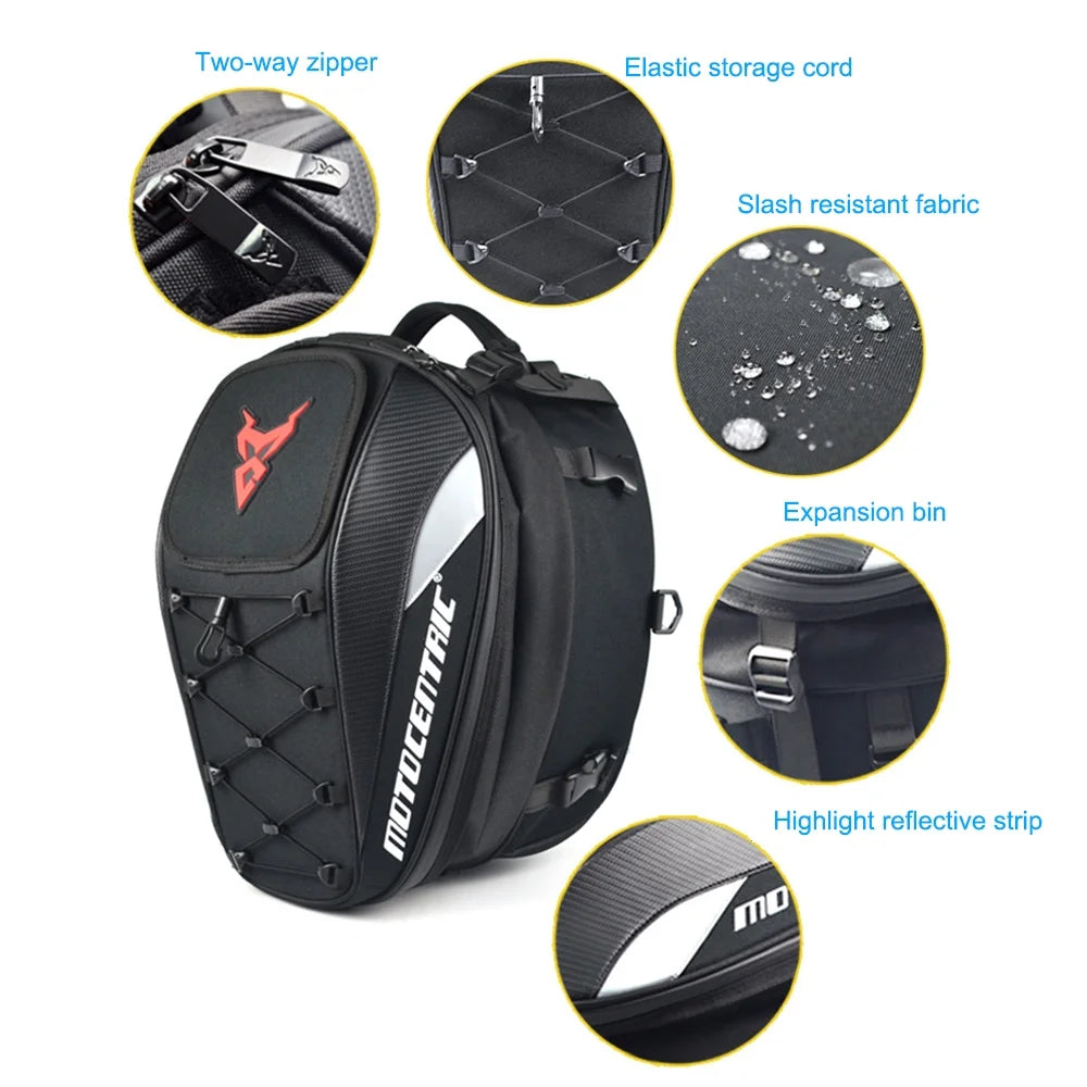 Blue Waterproof Motorcycle Backpack T2172