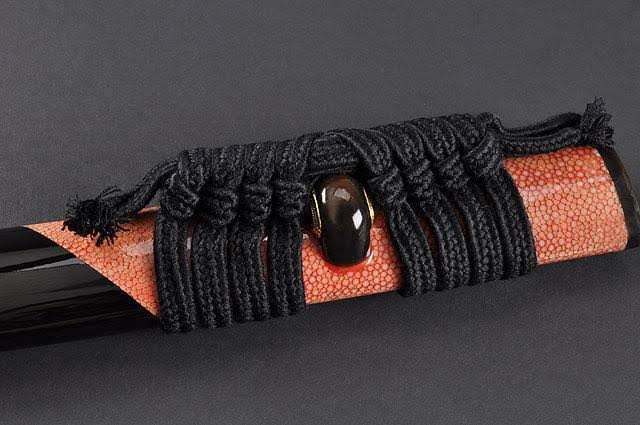 Hand Forged Clay Tempered Japanese Katana Sword D84774