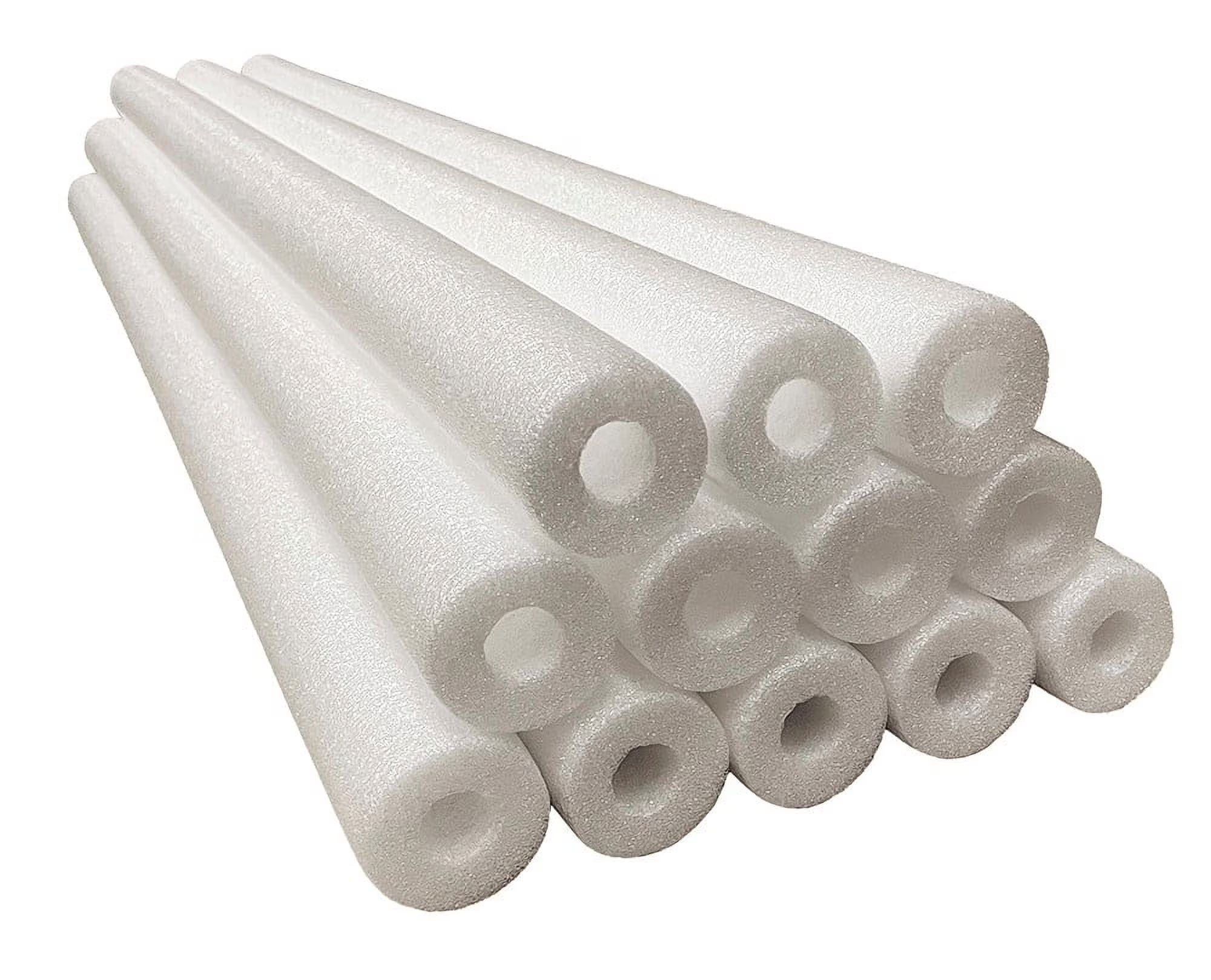 12 Pack of 52 Inch Foam - White R150