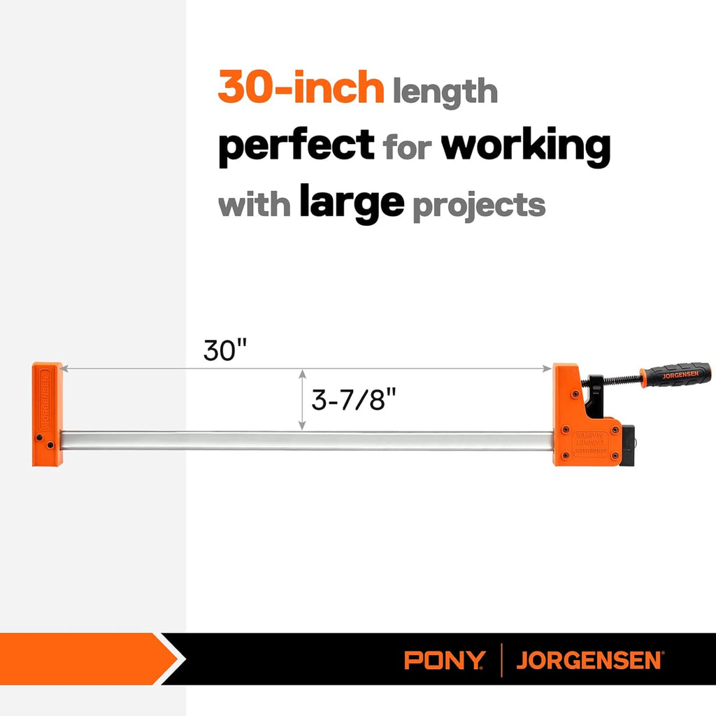 24-inch 90° Parallel Jaw Bar Clamp, 2-pack W4399