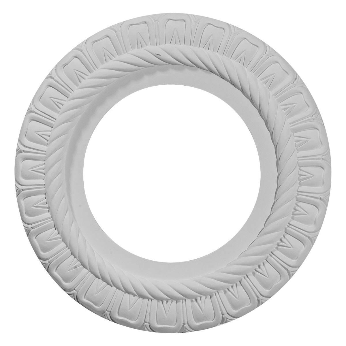 Hand-Painted Golden Oak Ceiling Medallion S7806