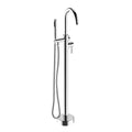 Chrome High Arch Tub Faucet with Hand Shower F573